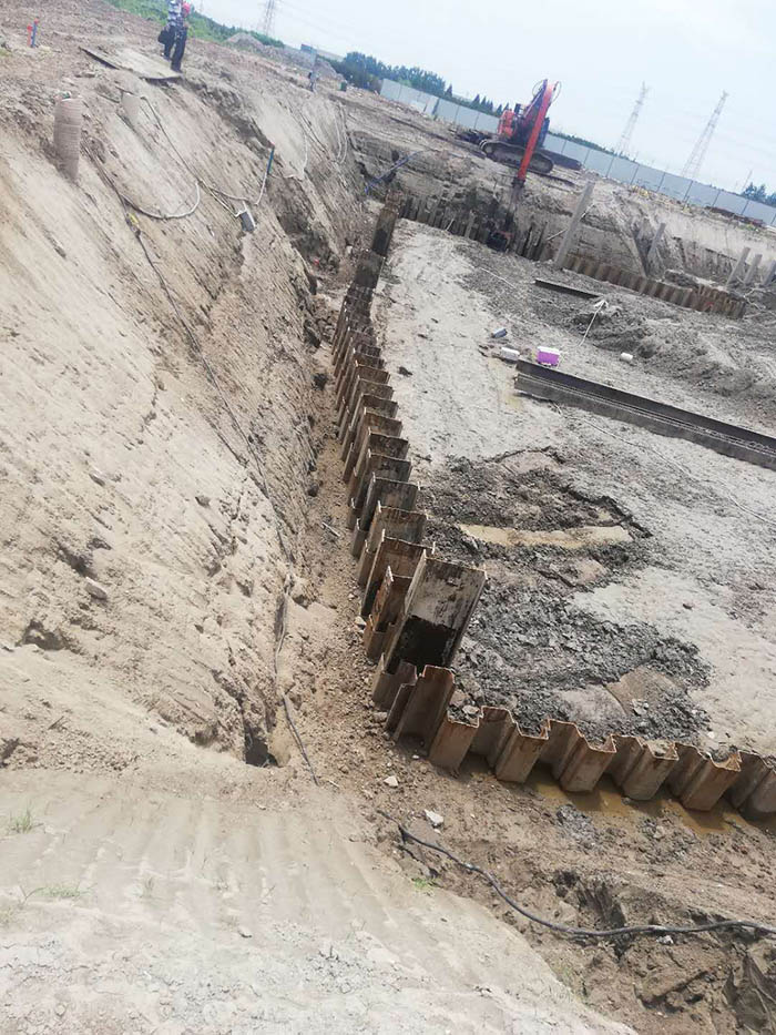 HU工法樁-上虞項目(圖3)