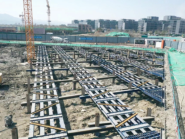 PC工法樁+型鋼支撐-德清舞陽街道項目